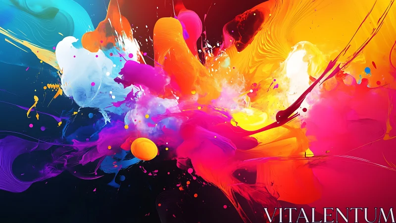 High-energy chromatic fluid dynamics in multicolor abstract field