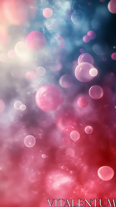 Dreamy nebula bubbles drift through cotton candy cosmos