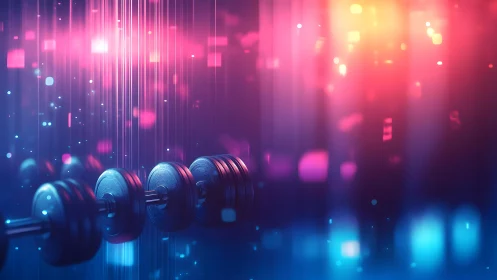 Warm abstract bokeh background in rich orange and blue tones.