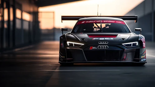 Track beast pauses at dusk, sharpening its carbon-fiber glare