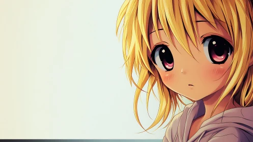 High-resolution anime portrait with soft diffuse lighting.