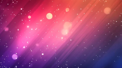 Vibrant Gradient Abstract Background with Light Effects.
