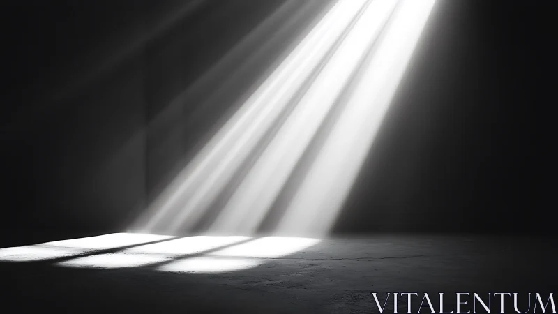 Soft daylight pouring through a window into quiet shadows.