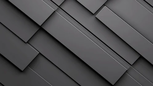 Layered charcoal panels in a calm geometric rhythm.