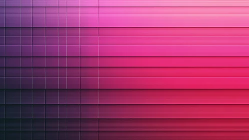 Horizontal gradient grid structure transitions from purple to pink