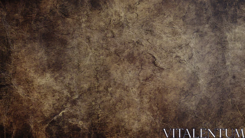 Weathered brown leather texture with subtle organic cracks.