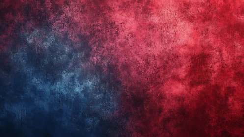 Dual-tone red and blue grunge texture with rough gradients.