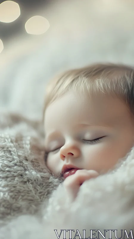 Slumber's Gentle Glow: Newborn Dreams Unfold