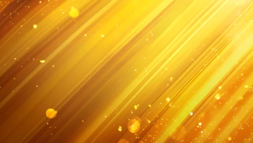 Radiant golden light rays abstract background with glowing sparkles.