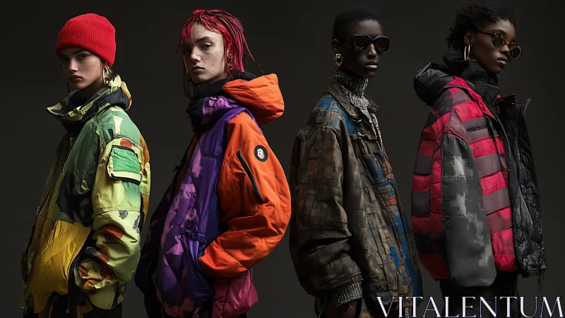 Four Voices in Color: Modern Street Style Portraits.