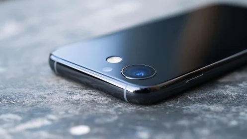 Smartphone Camera Module Assembly Detail with Optical Components