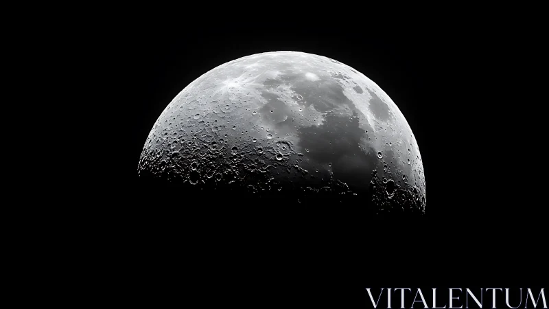 High-contrast telescopic study of the lunar terminator in detail