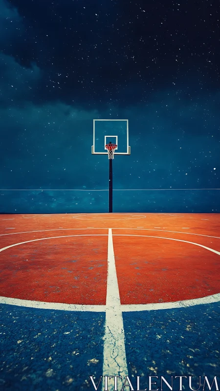 Hoop waits quietly while constellations learn the crossover