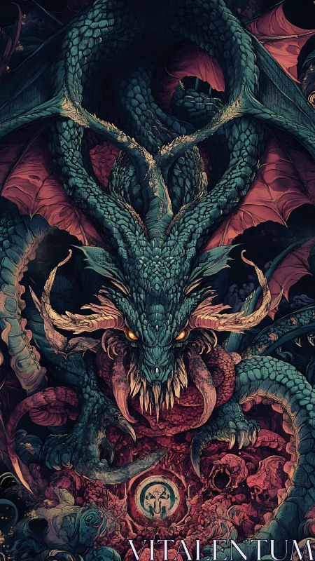 Hierarchical draconic apex guarding circular occult breach.