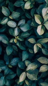 Dense green foliage with overlapping glossy leaves.