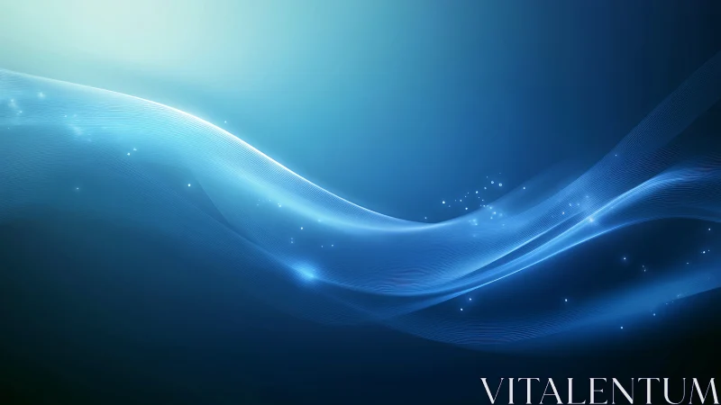 Liquid starlight surges across a deep digital horizon