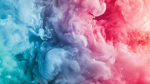 Dreamy clouds of color drifting through soft swirling light.