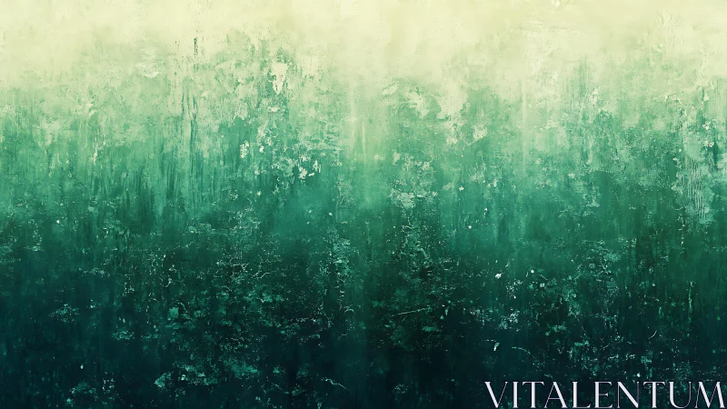 Abstract textured green gradient background with grunge style.