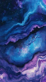 Nebular vortex rendered in luminous abstract digital painting