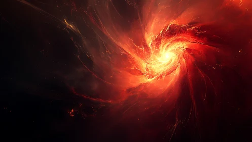 Spiral plasma structure emits concentrated radial light field