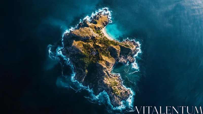 Island Sanctuary: Where Ocean Meets Golden Shore