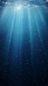 Sunken starlight pours through a quiet blue ocean ceiling.
