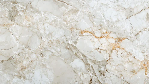 Elegant white marble texture with gold and beige veining pattern.