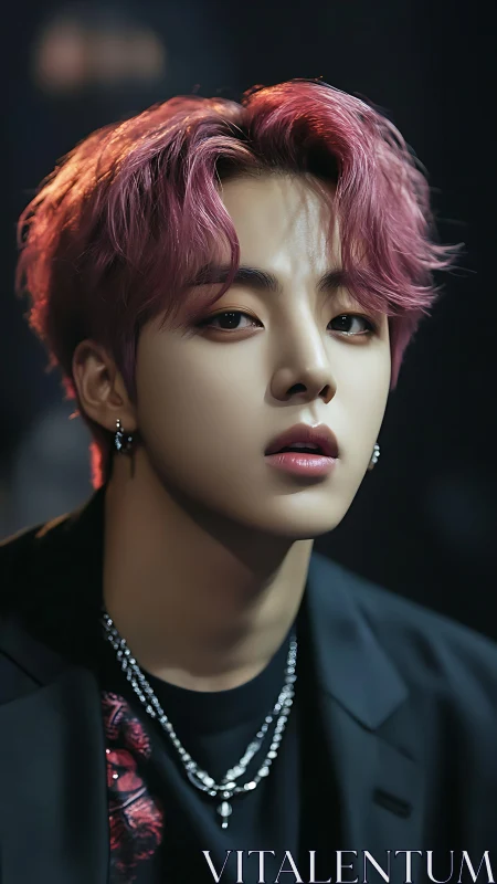 Photorealistic portrait with cinematic lighting and soft focus depth.