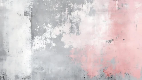 Abstract pastel wall texture with soft pink and gray tones.