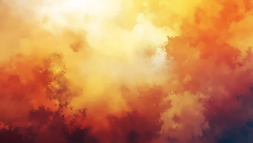 Where Inferno Whispers Kiss the Luminous Veil