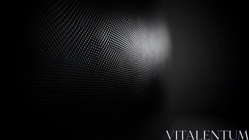 Specular-lit microtextured surface illustrates dense geometric patterning