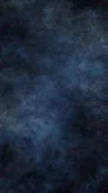 Midnight blue mist quietly drifts across a deep sky