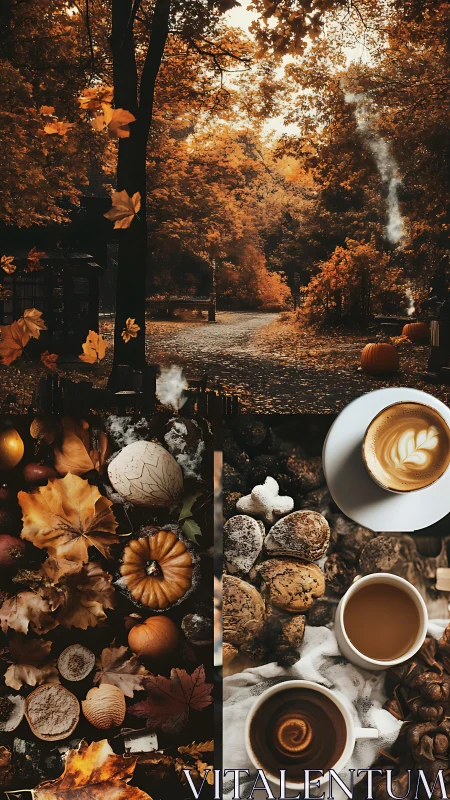 Cinnamon fog mornings, pumpkin paths, and cappuccino whispers.