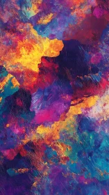 Molten nebulae collide in a cascade of spectral brushfire