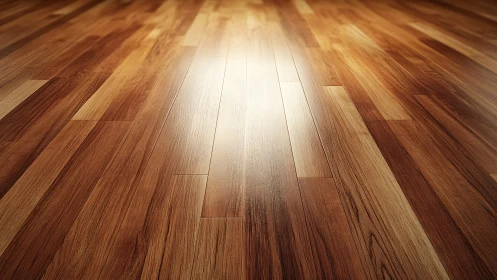 Warm sunlit wooden floor inviting comfort and quiet calm.