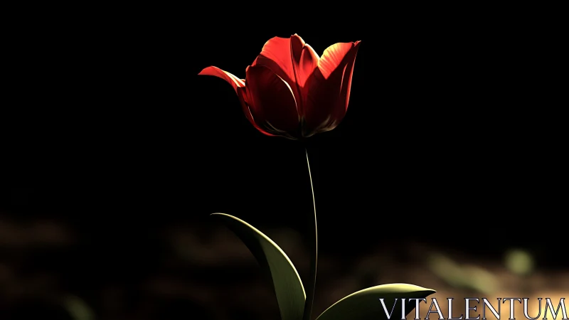 Crimson Tulip's Solitary Spotlight Theater.