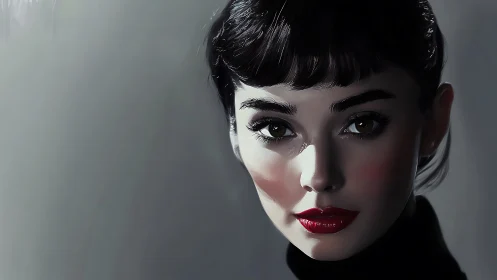 Quiet portrait shines with soft light and timeless charm