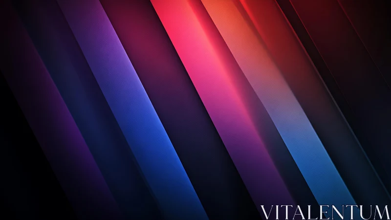 Vibrant diagonal abstract lines with gradient lighting effect.
