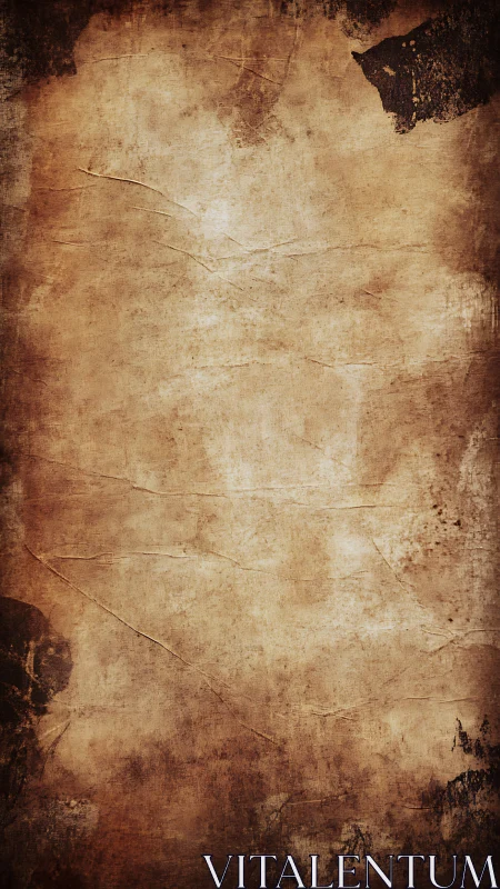 Textured vintage parchment background with distressed patina.