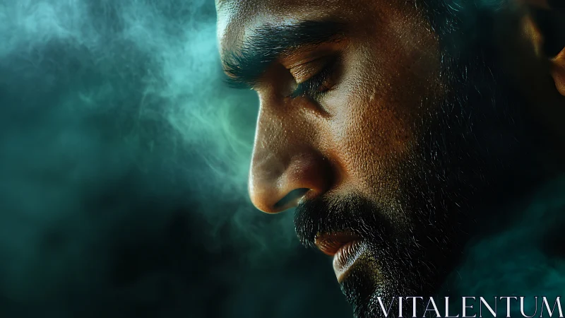 Quiet strength shines in a close portrait of peaceful reflection