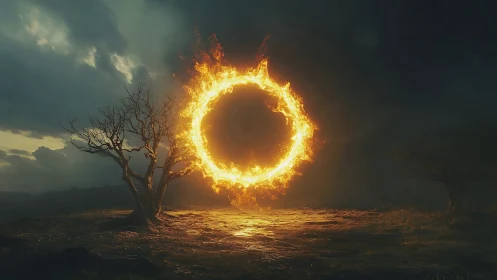 Apocalyptic Inferno: Towering Ring of Flame.