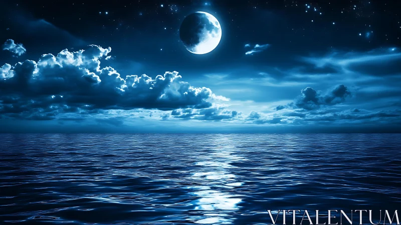 Moonlit tides quietly rehearse silver symphonies tonight