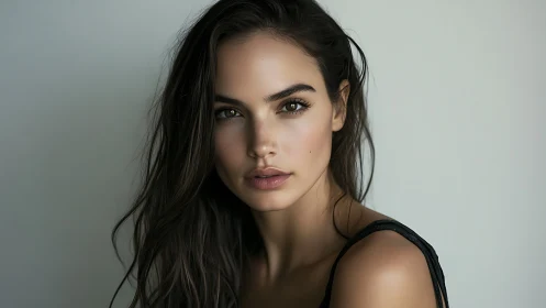 Soft light portrait with thoughtful, quietly confident gaze.