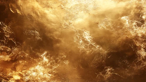 Abstract golden texture background with metallic shine and rich glow.