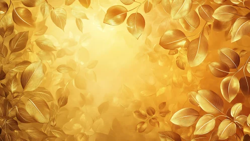 Golden leaf chorus swirling through warm autumn light.