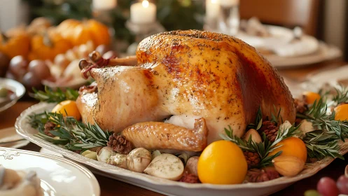 Golden Roasted Bird Arrives to Steal Your Thanksgiving Crown