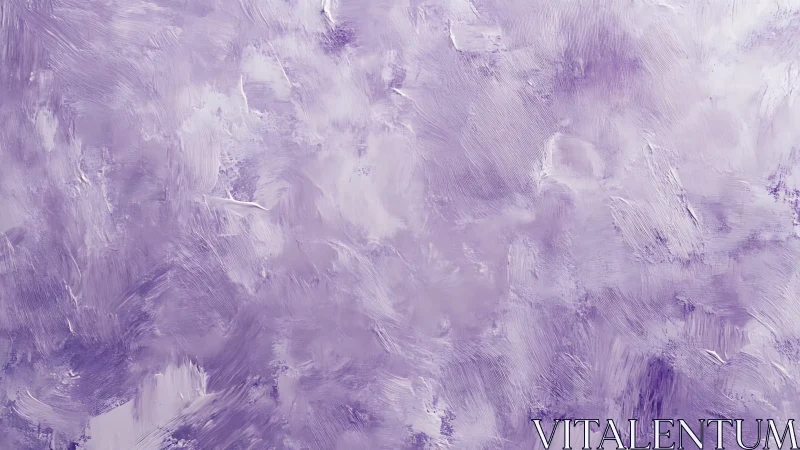 Lavender impasto texture with soft abstract brush dynamics.