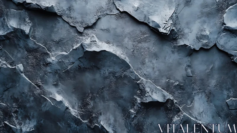 Textured Abstract Dark Rock Surface with Realistic Detailing.