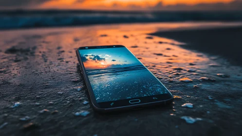 Sunset Captured: When Your Phone Becomes a Window to Wonder.