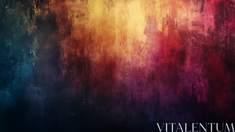 Textured abstract gradient with warm and cool tones.